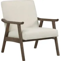 Sarapan II Cream Accent Chair