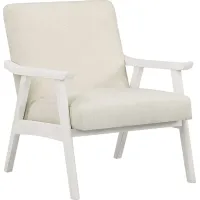 Sarapan IV Cream Accent Chair