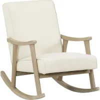 Eldonlee I Cream Rocker Chair