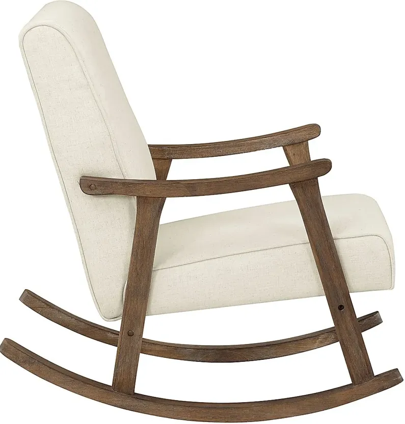 Eldonlee II Cream Rocker Chair