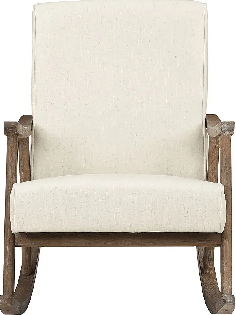 Eldonlee II Cream Rocker Chair