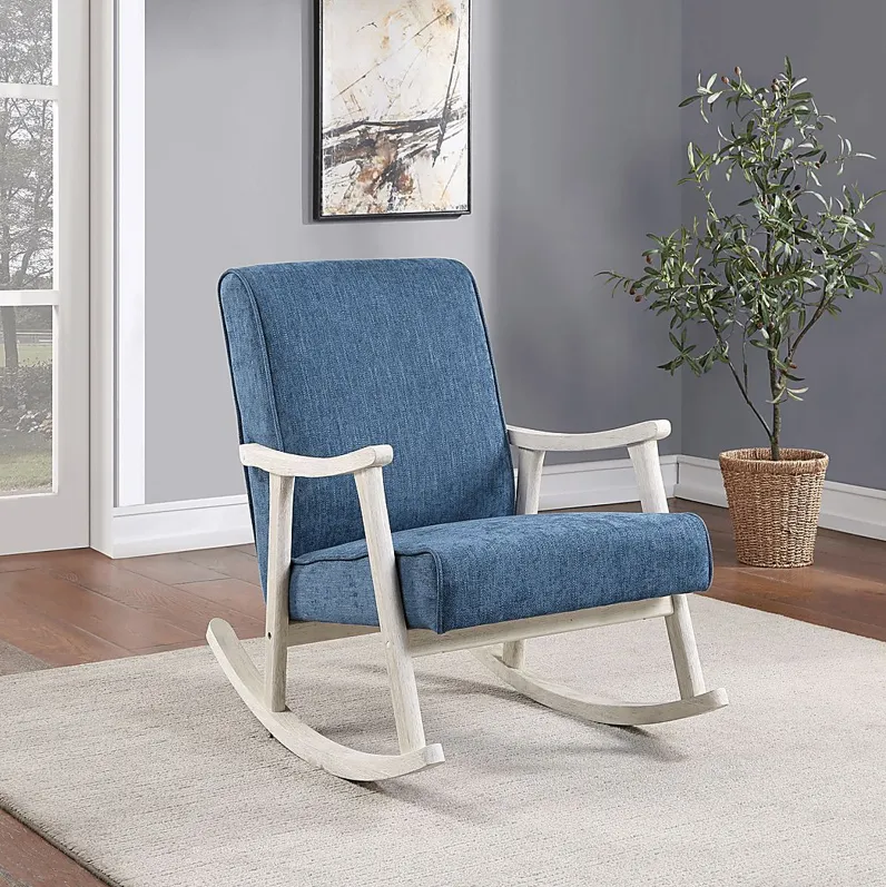 Eldonlee IV Navy Rocker Chair