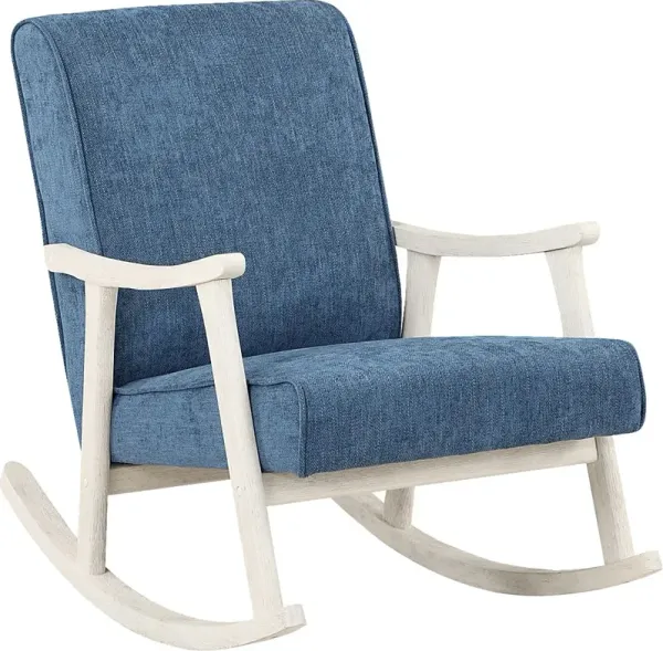 Eldonlee IV Navy Rocker Chair