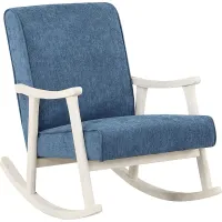 Eldonlee IV Navy Rocker Chair