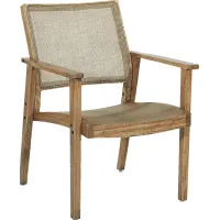 Antania Brown Accent Chair