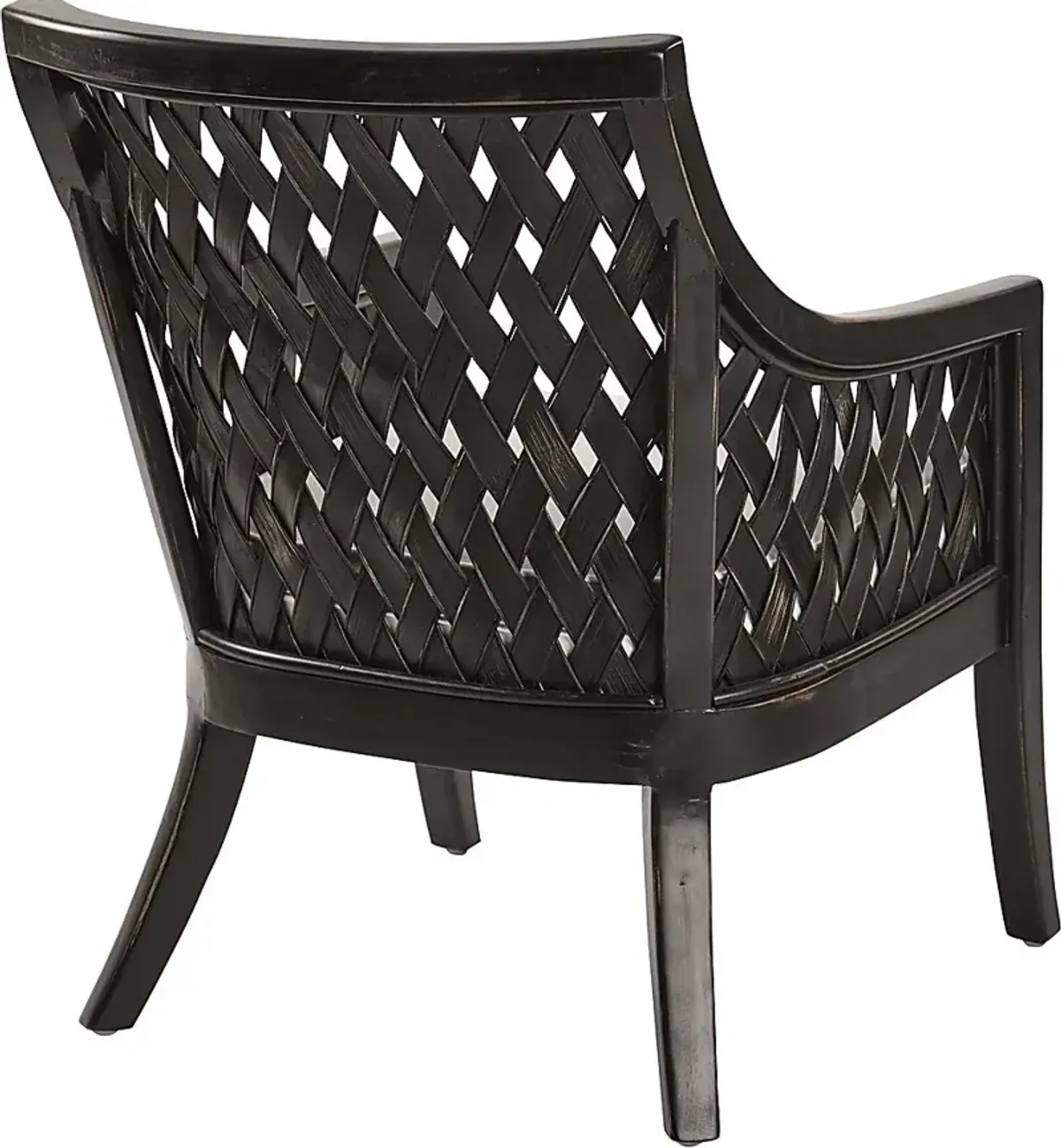 Lanian Black Accent Chair