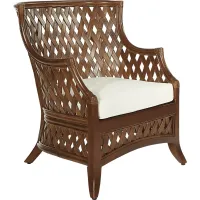 Auilee Brown Accent Chair