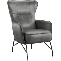 Geitz Charcoal Accent Chair