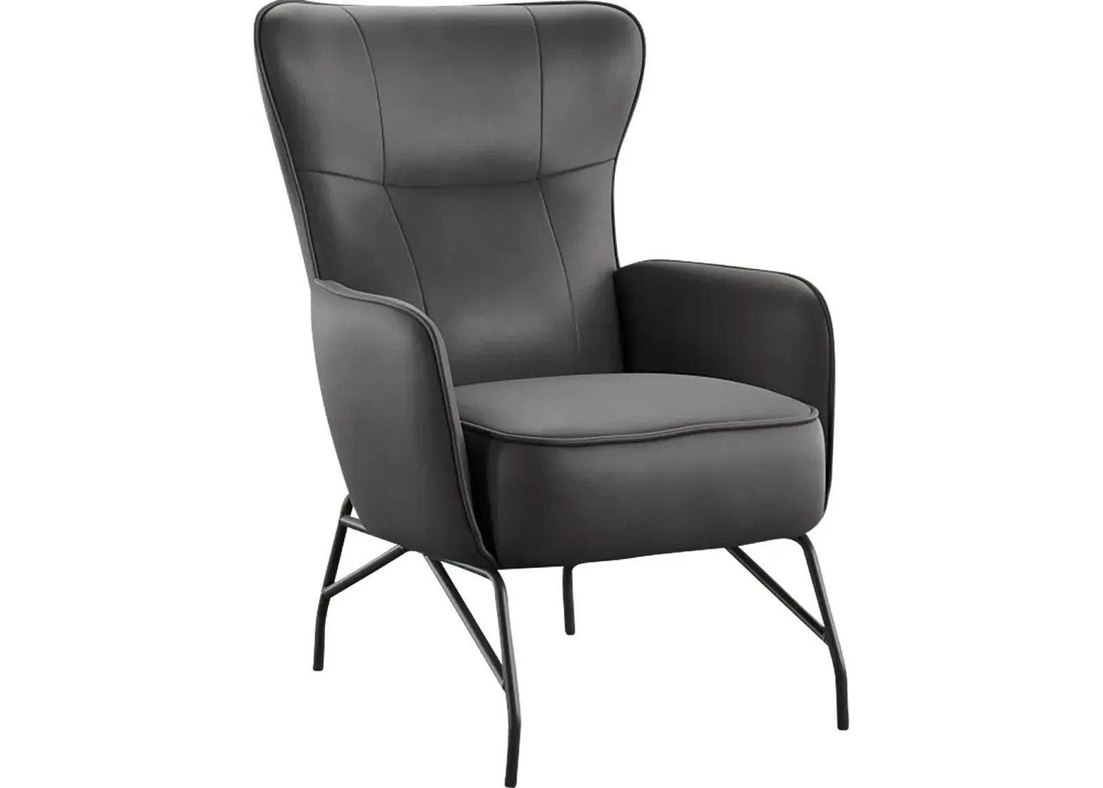 Geitz Black Accent Chair