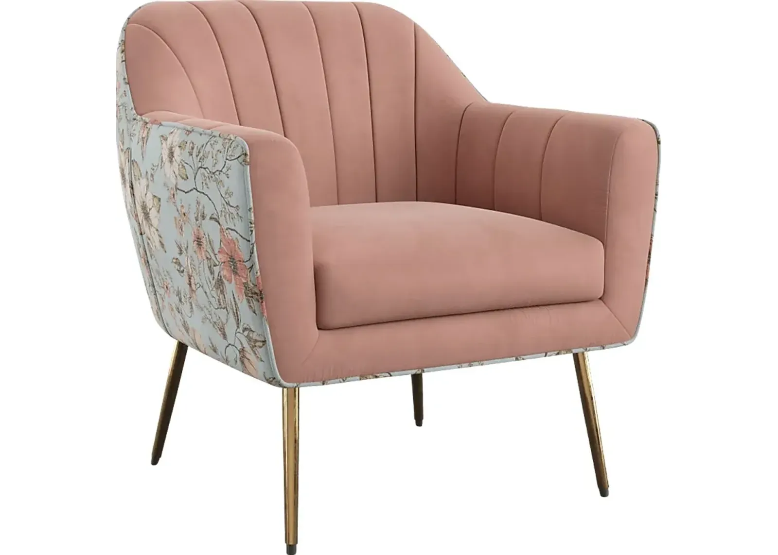 Hurstbourne Pink Accent Chair