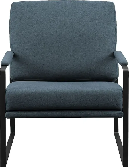Nairen Blue Accent Chair