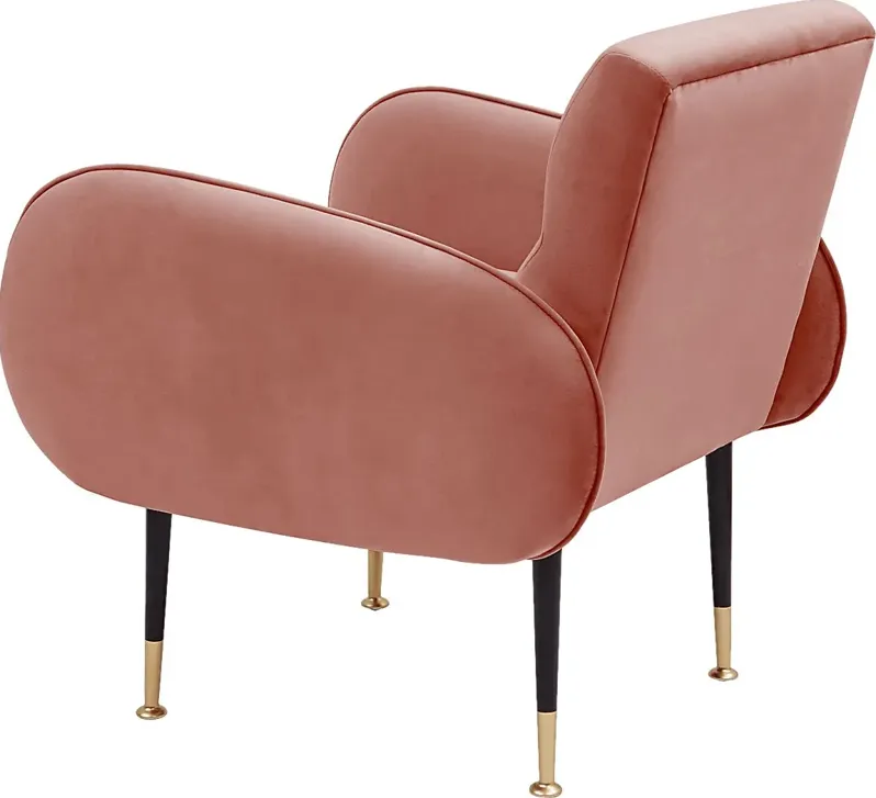 Nyelee Salmon Accent Chair