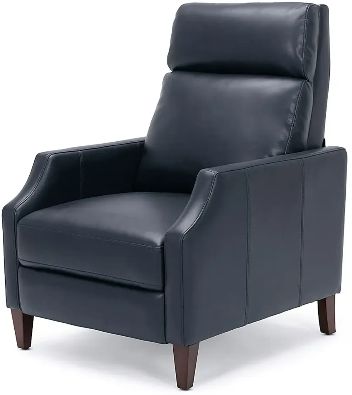 Grayview Blue Push Back Recliner