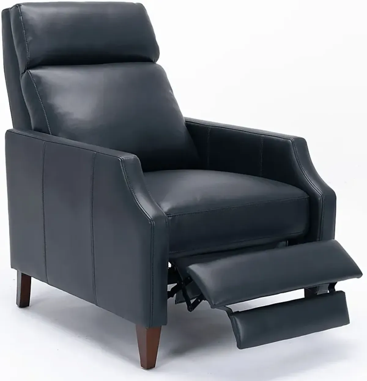 Grayview Blue Push Back Recliner