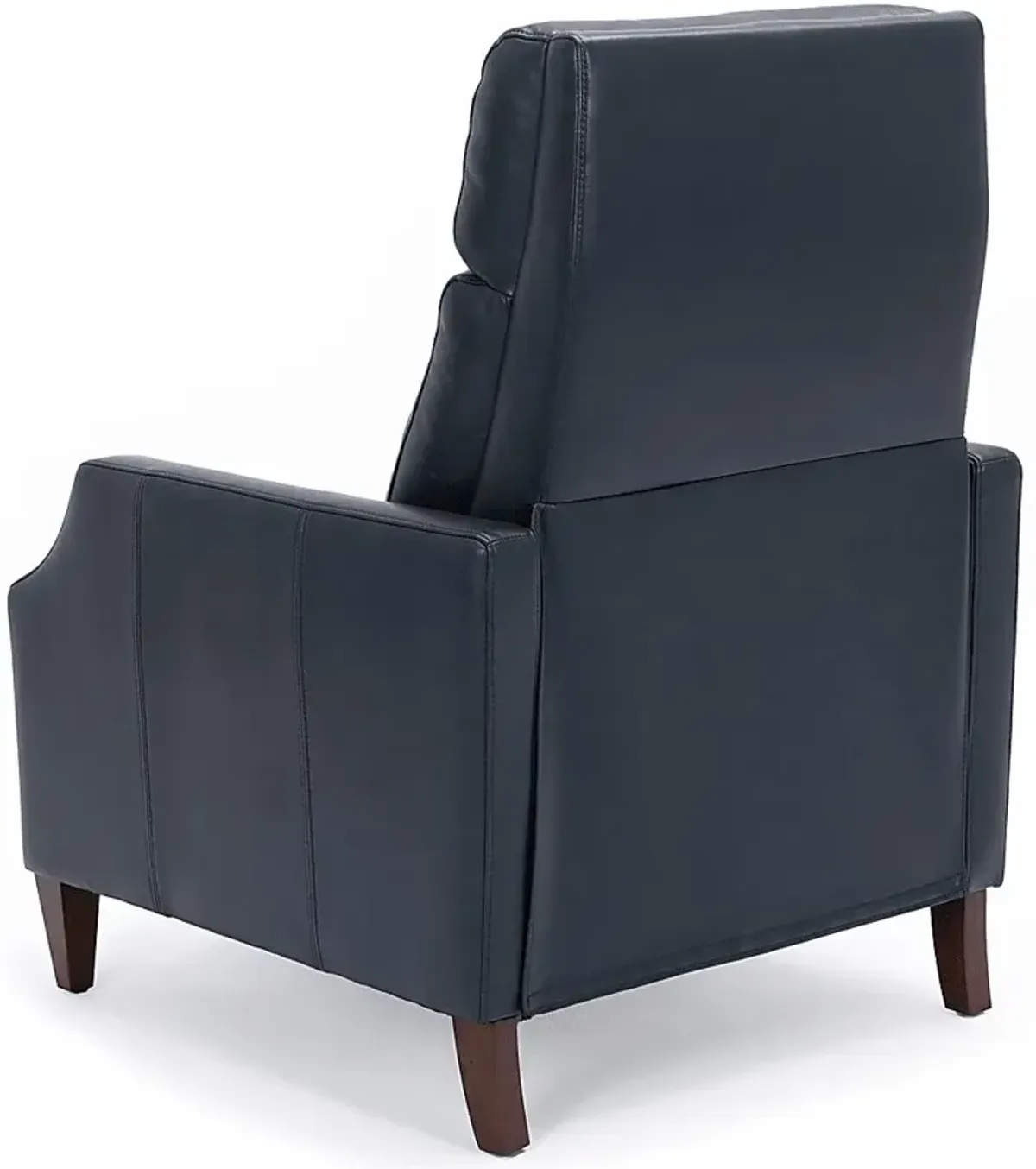 Grayview Blue Push Back Recliner