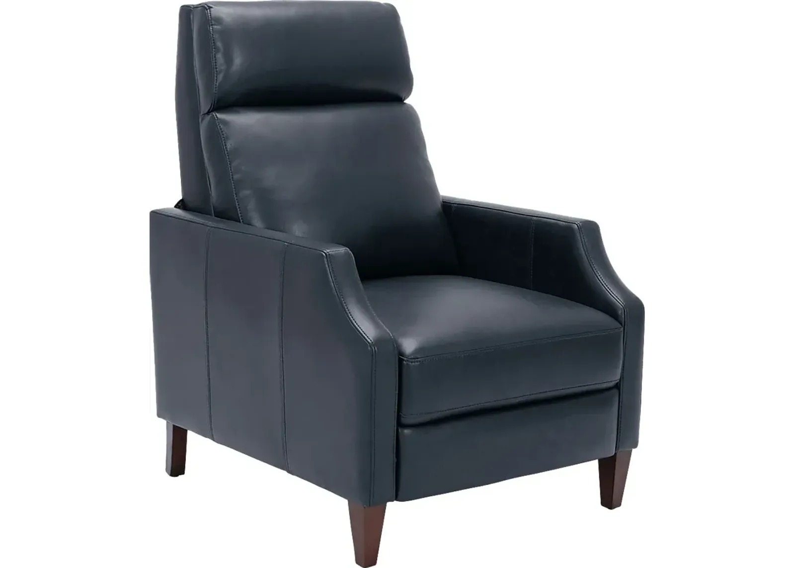 Grayview Blue Push Back Recliner