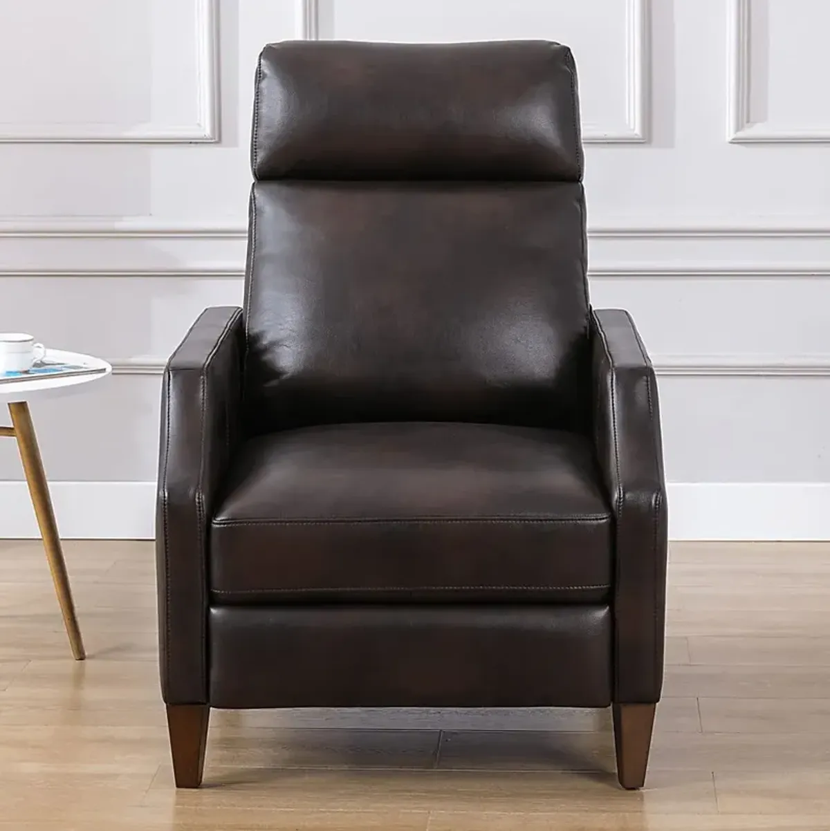 Grayview Brown Push Back Recliner