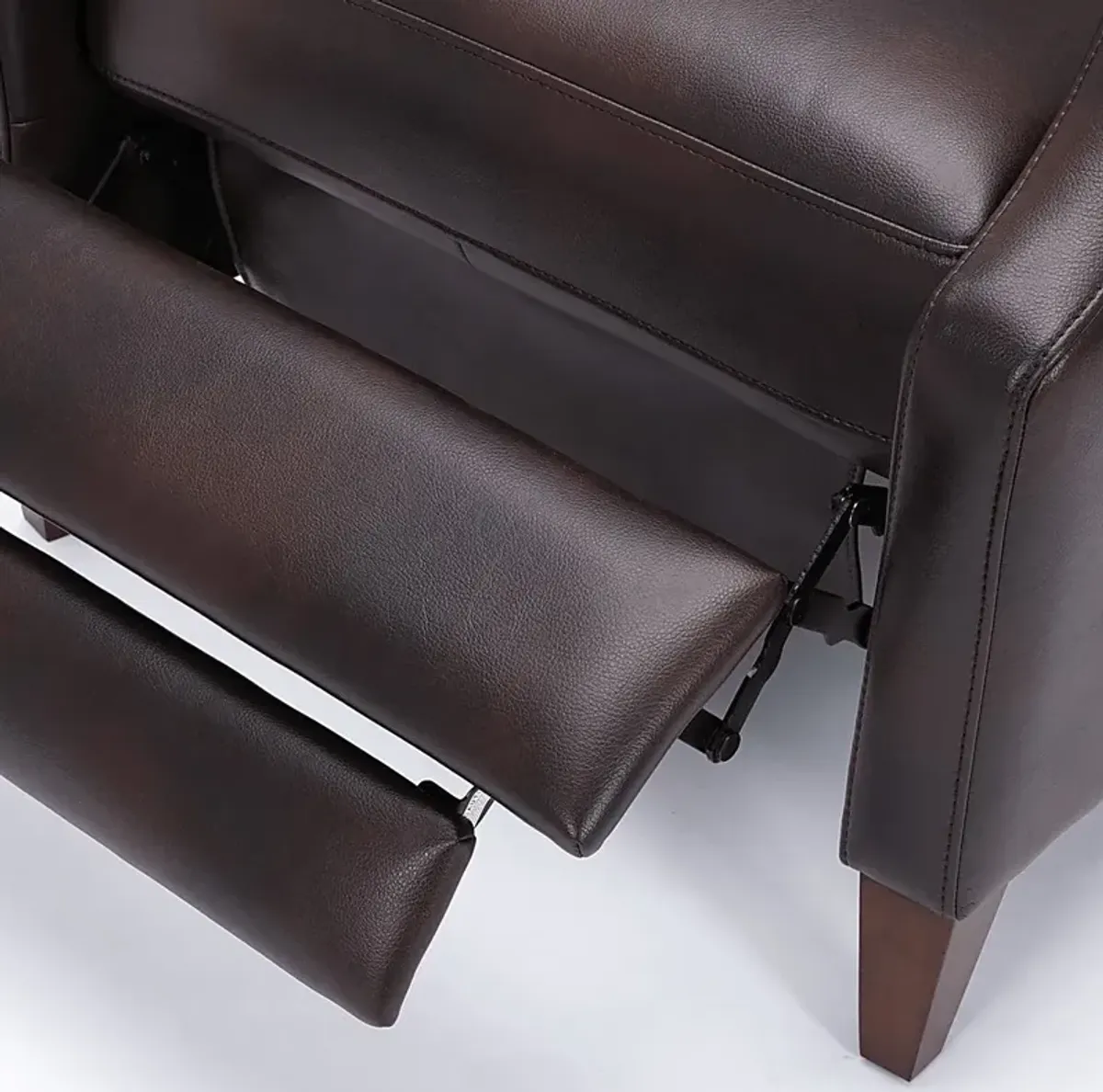 Grayview Brown Push Back Recliner