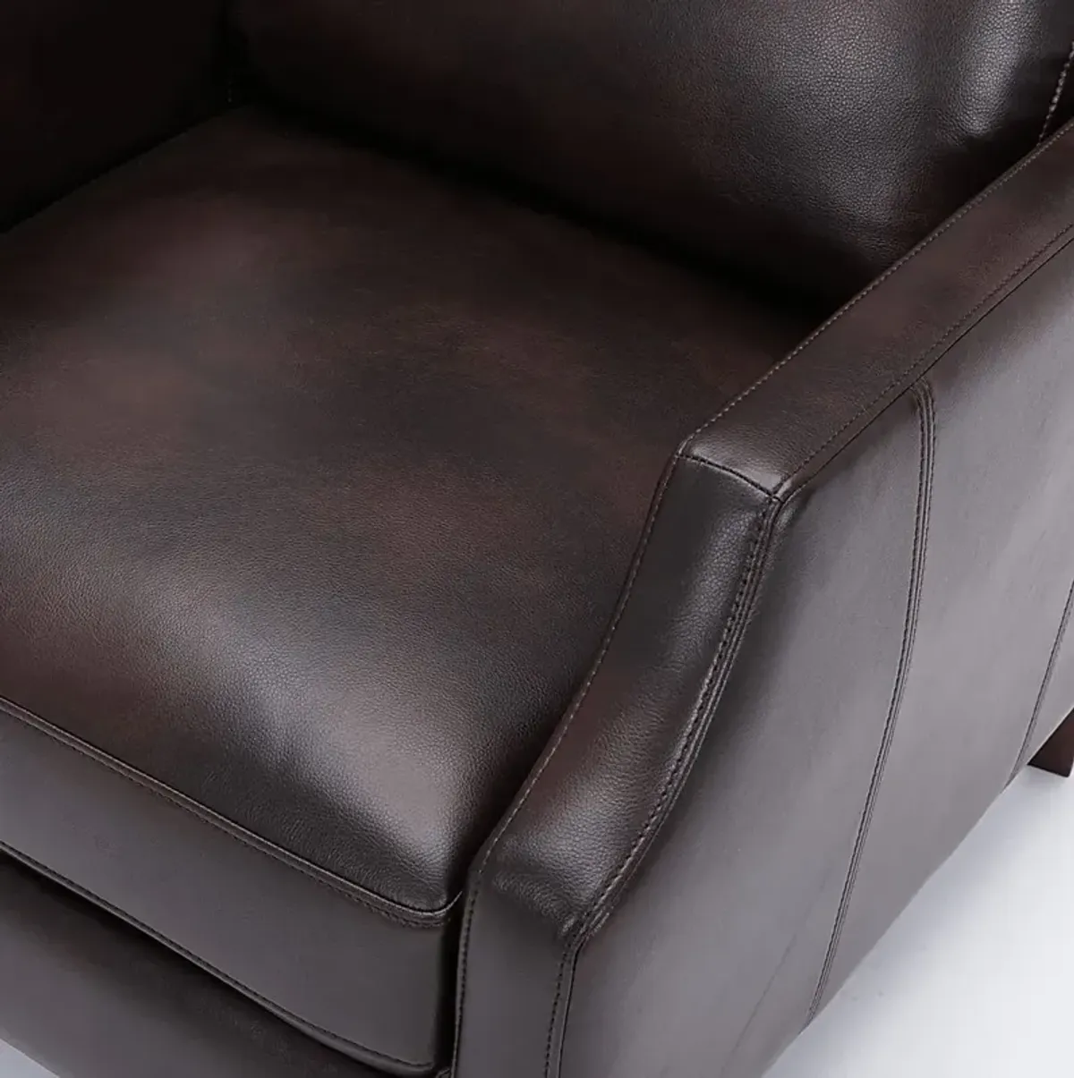 Grayview Brown Push Back Recliner