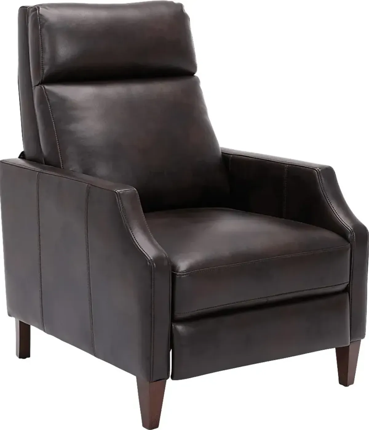 Grayview Brown Push Back Recliner