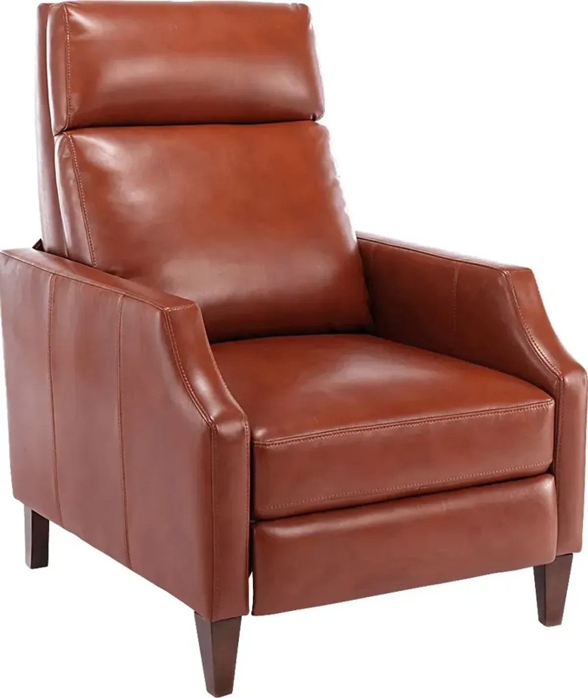 Grayview Caramel Push Back Recliner