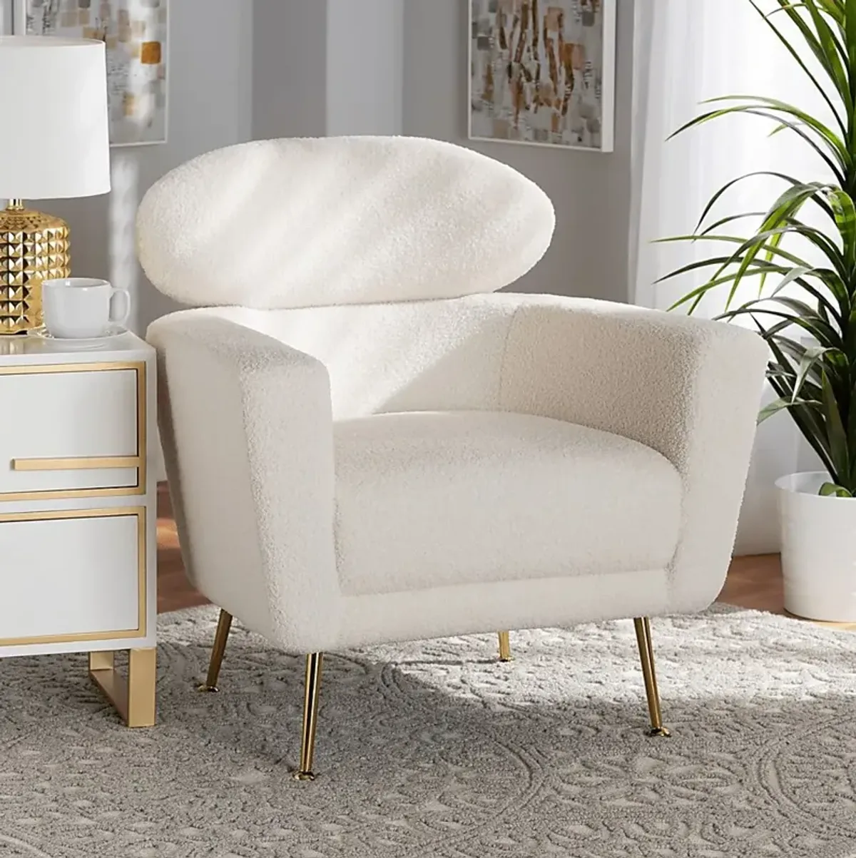 Atcheson Ivory Accent Chair