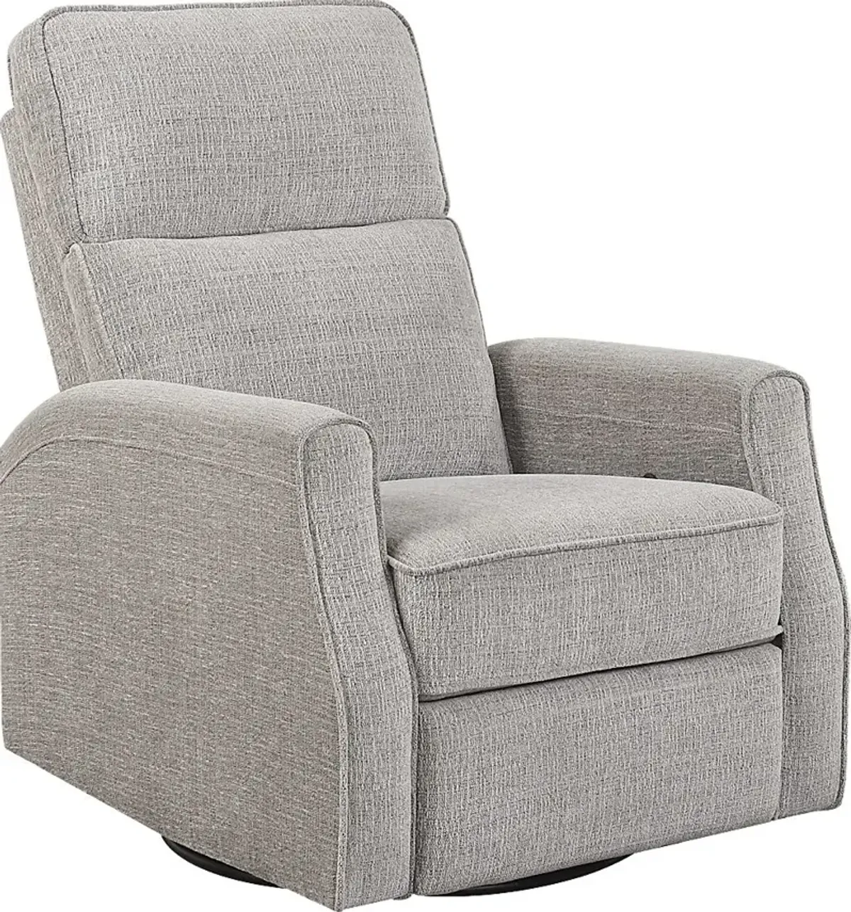 Callvert Beige Swivel Glider Recliner