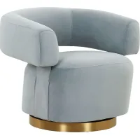 Bohanan Gray Accent Chair