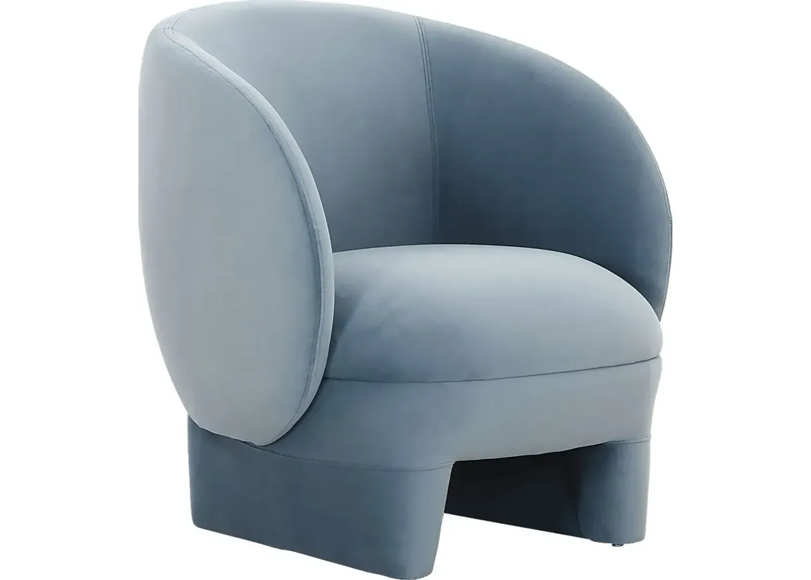 Carriger Blue Accent Chair