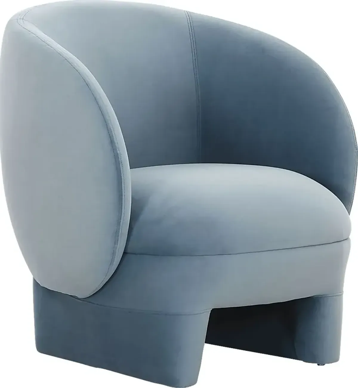 Carriger Blue Accent Chair