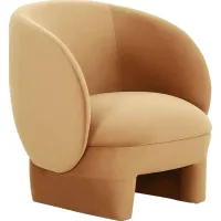 Carriger Brown Accent Chair