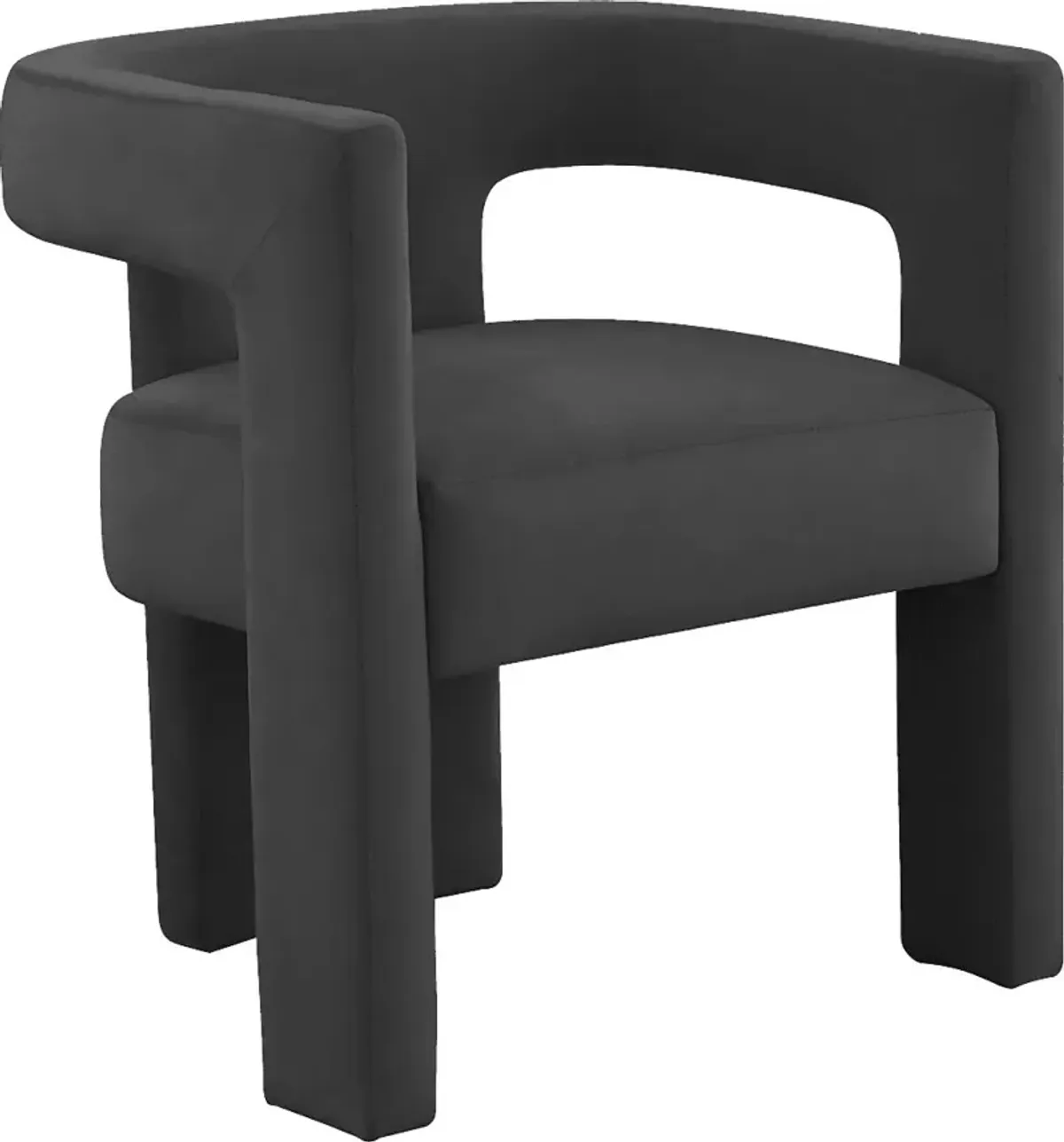 Remagen Black Accent Chair