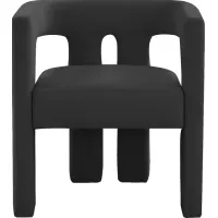 Remagen Black Accent Chair