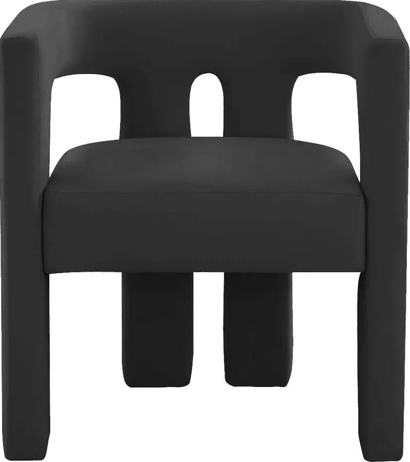 Remagen Black Accent Chair