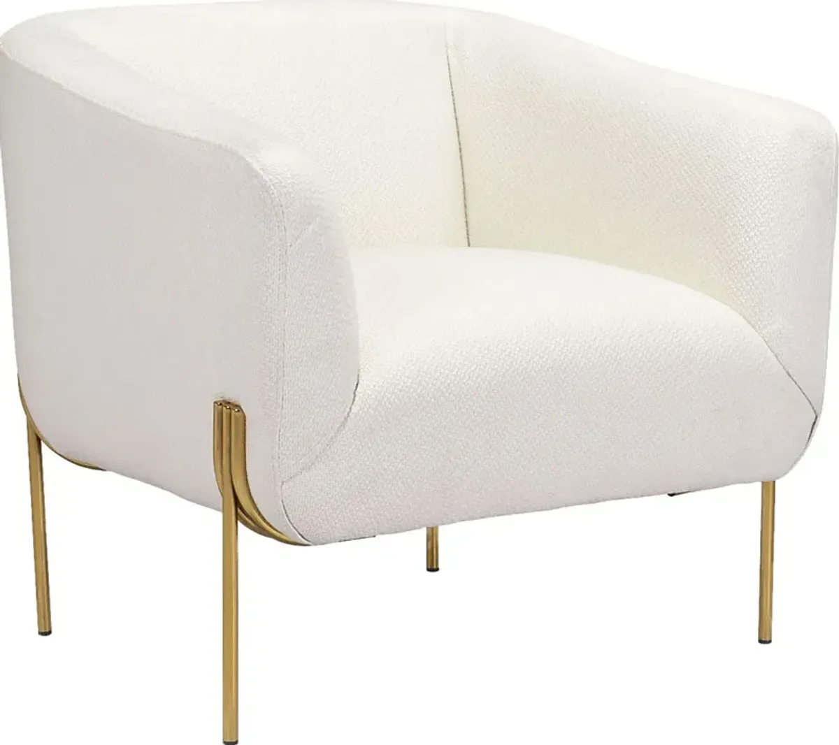 Ebersole Ivory Accent Chair