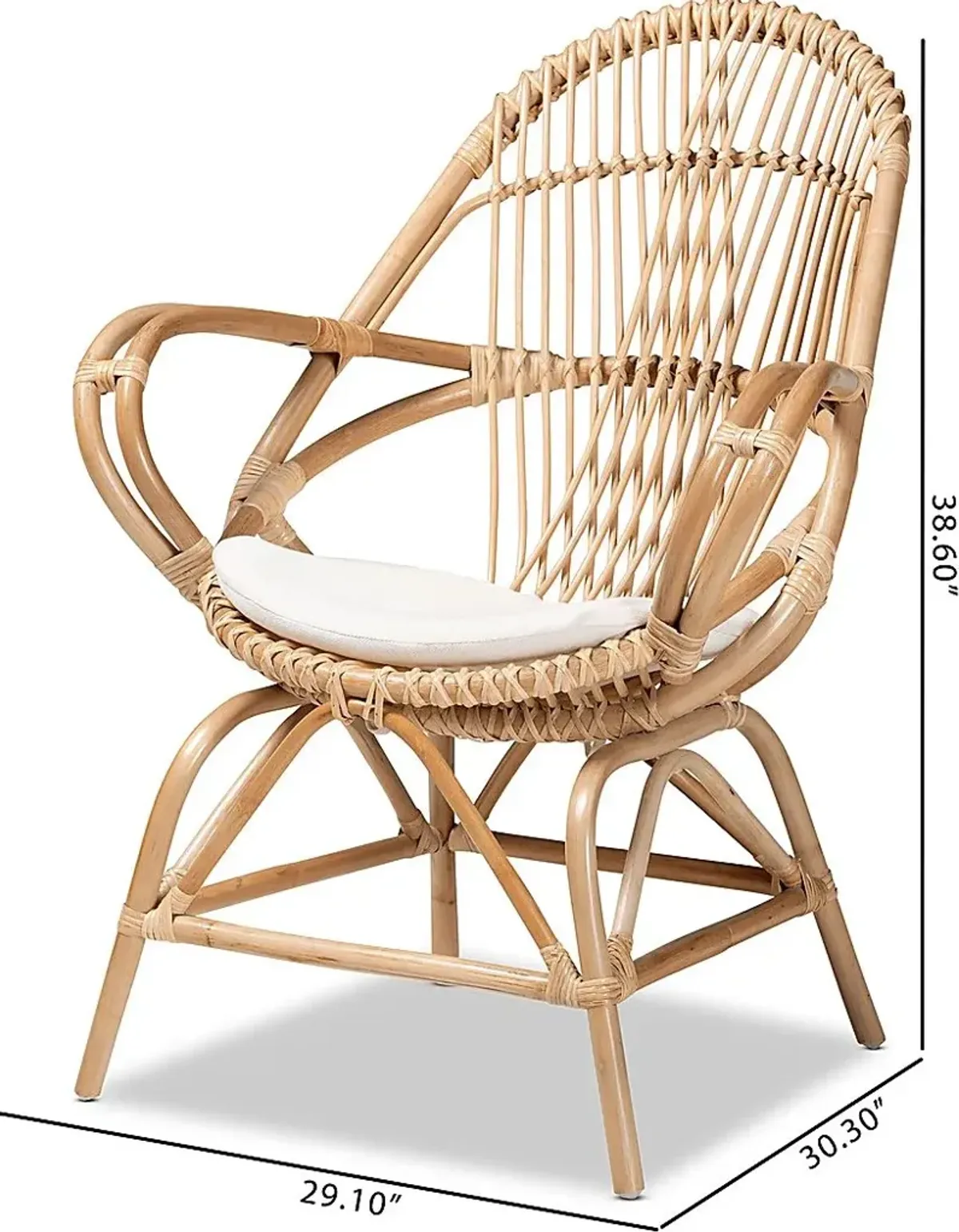 Cazenove Brown Accent Chair