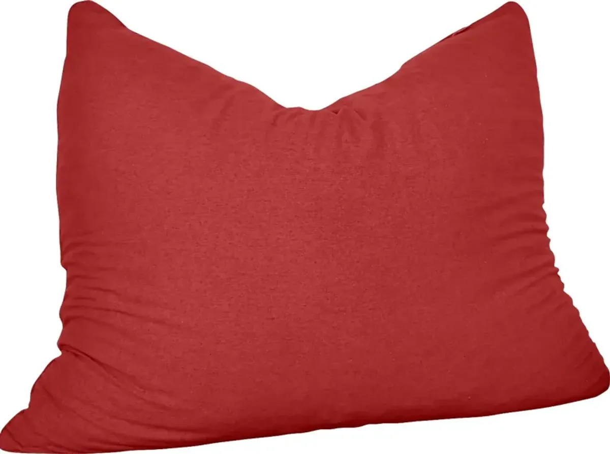 Canmont Red Floor Pillow