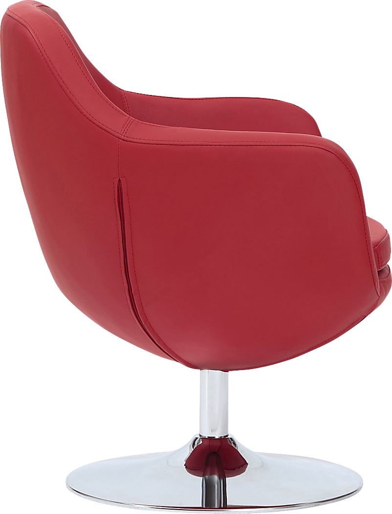 Rantoul Red Accent Chair