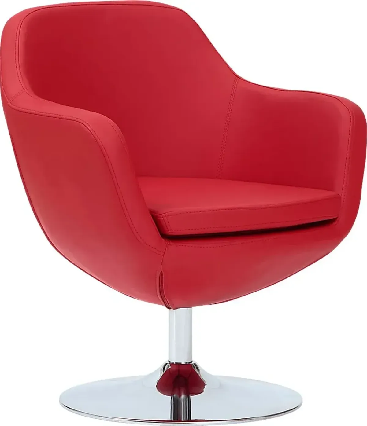 Rantoul Red Accent Chair