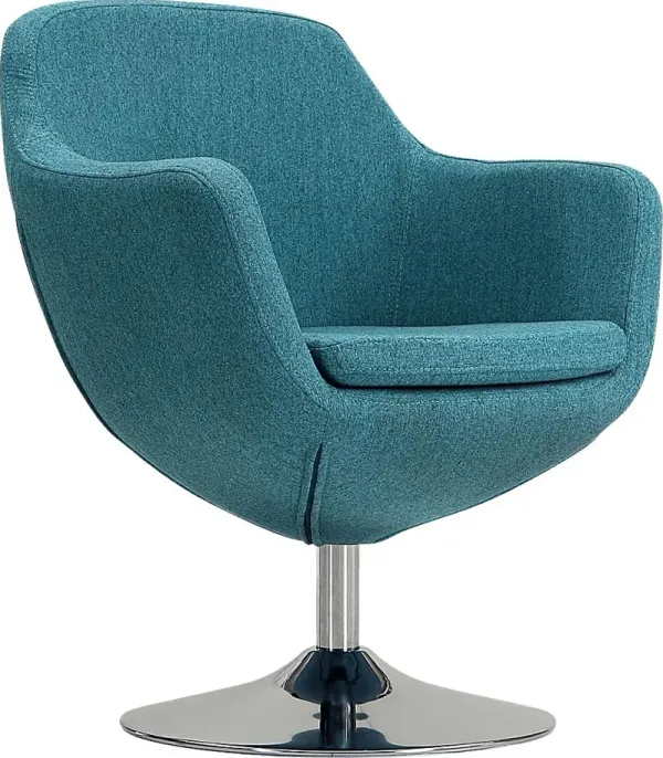 Rantoul Blue Accent Chair