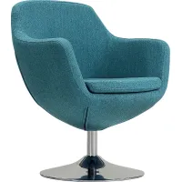 Rantoul Blue Accent Chair