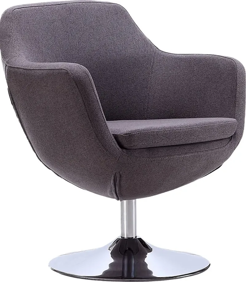 Rantoul Gray Accent Chair