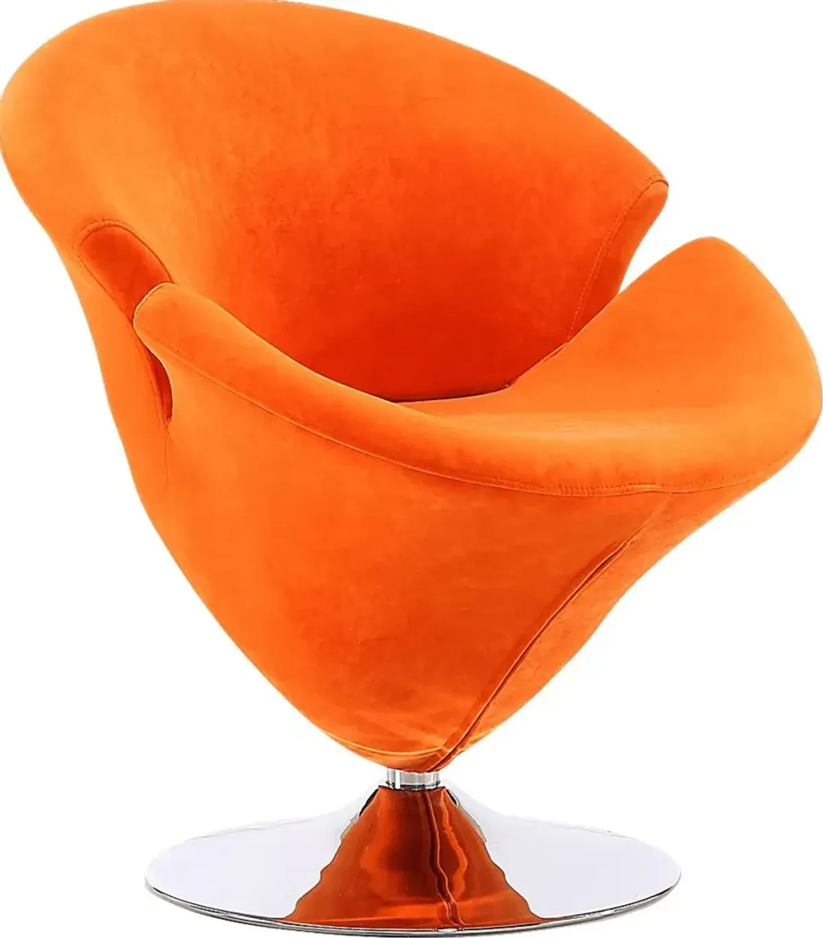 Rienders Orange Accent Chair