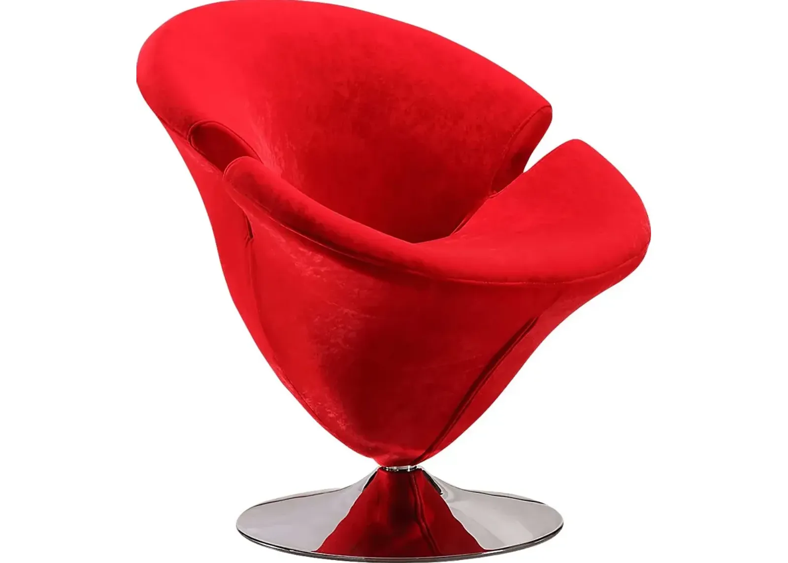 Rienders Red Accent Chair