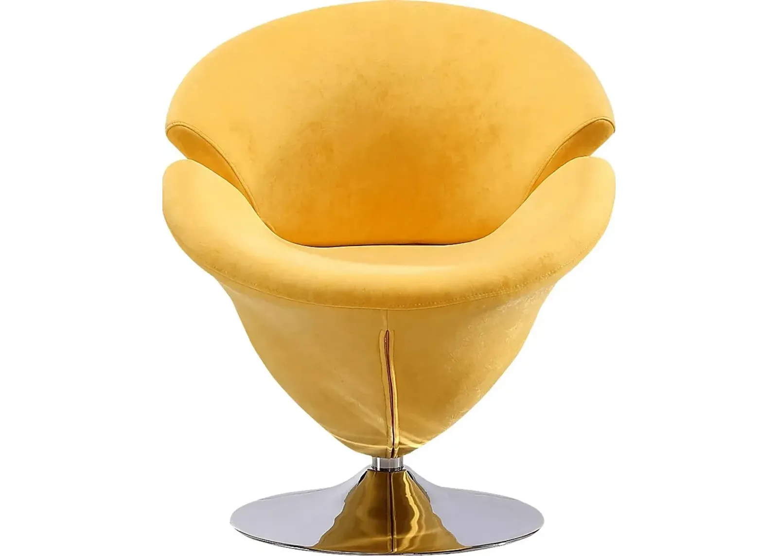 Rienders Yellow Accent Chair