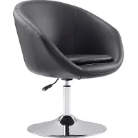 Sidener Black Accent Chair