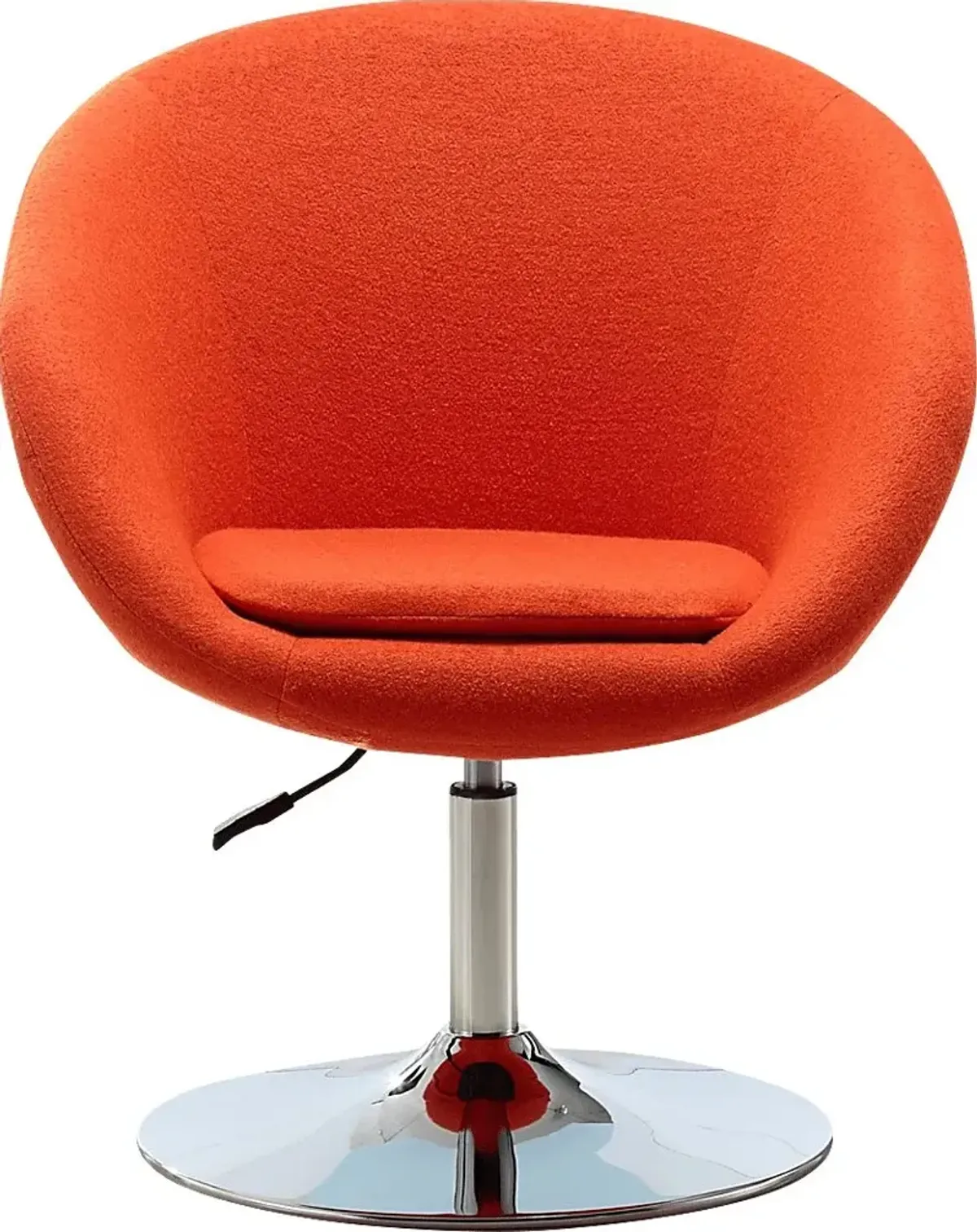 Sidener Orange Swivel Chair