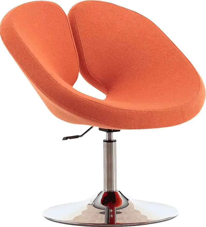 Widbey Orange Accent Chair