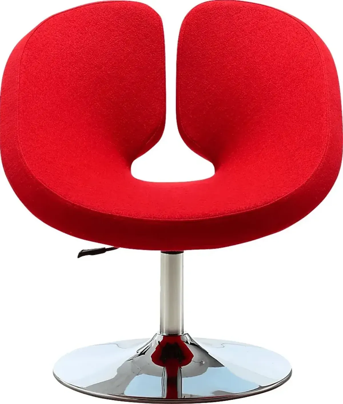 Widbey Red Accent Chair