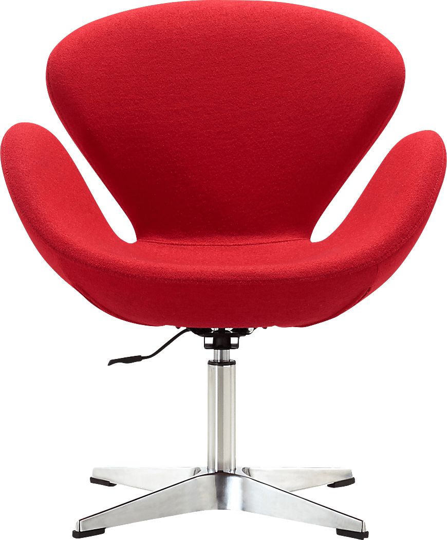 Witchazel Red Accent Chair